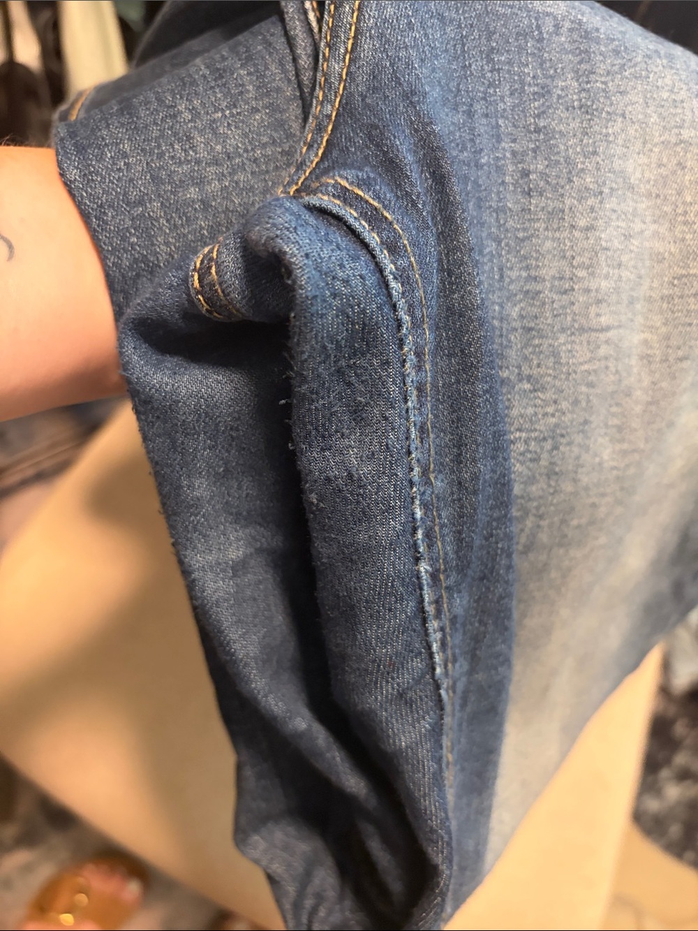 Silver Jeans Blue Wash High-Rise Skinny Jeans - Picture 6 of 6